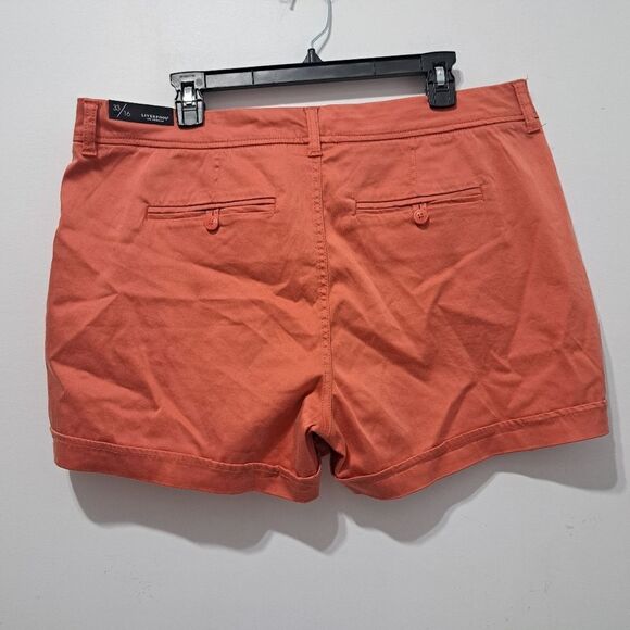 Liverpool Johnny Summer Short Solid Orange Size 33/16 NWT - Picture 13 of 15